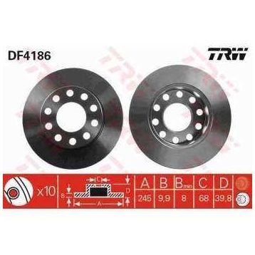 TRW DF4186 Arka Fren Aynası