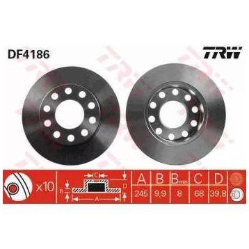 TRW DF4186 Arka Fren Aynası