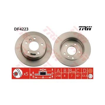 TRW DF4223 Arka Fren Diski