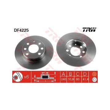TRW DF4225 Hava Ön Fren Diski