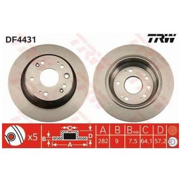 TRW DF4431 Arka Fren Aynası