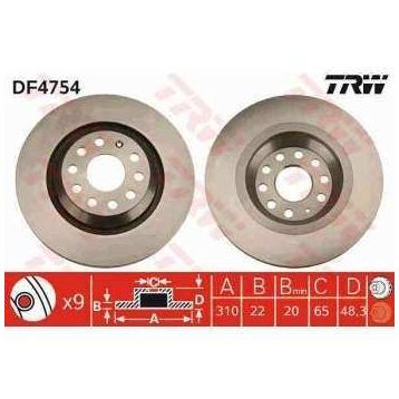 TRW DF4754 Arka Fren Aynası