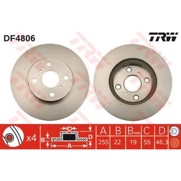 TRW DF4806 Ön Fren Aynası