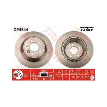 TRW DF4844 Ayna Arka Fren Diski