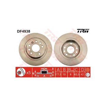 TRW DF4938 Arka Fren Diski