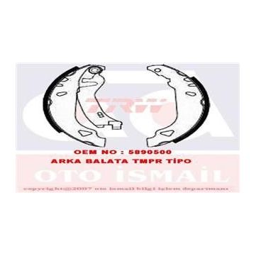TRW GS8269 Tempra Tipo Arka Pabuç Balata