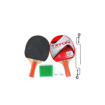 Tryon Mts 50 Masa Tenisi 2 Raket 3 Top