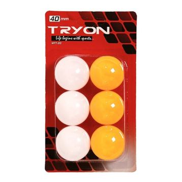 Tryon MTT-20 6'lı Masa Tenisi Topu