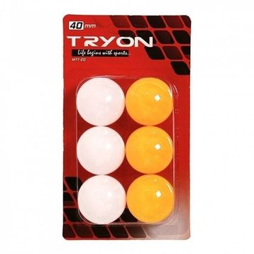 Tryon MTT-20 6'lı Masa Tenisi Topu