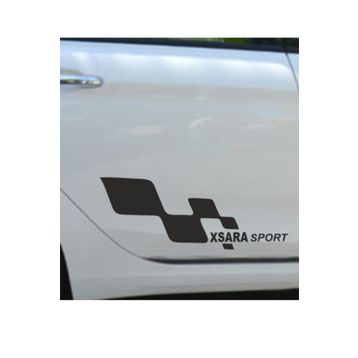 TSC Z1808 Citroen Xsara Yan Sport Sağ Sol 2'li Araba Sticker
