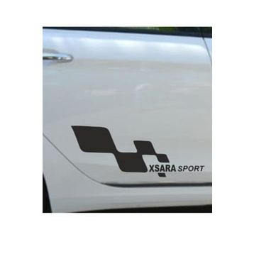 TSC Z1808 Citroen Xsara Yan Sport Sağ Sol 2'li Araba Sticker