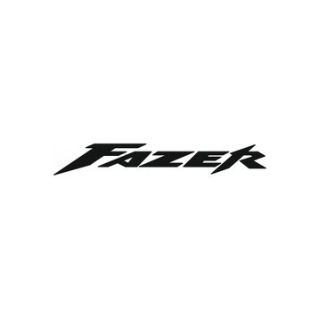 TSC Z1875 Yamaha Fazer Set Motor Etiket Siyah Araba Sticker