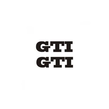 TSC Z1908 Gti Volkswagen Yapıştırma Oto Sticker