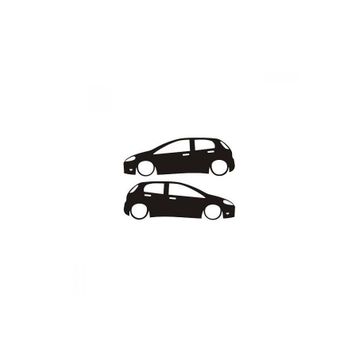 TSC Z1913 Fiat Punto Araç Yapıştırma Sticker