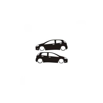 TSC Z1913 Fiat Punto Araç Yapıştırma Sticker