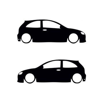TSC Z1921 Opel Corsa Etiket Araba Sticker