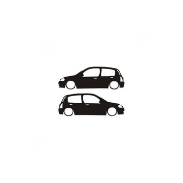 TSC Z1922 Clio Resmi Cam Araba Sticker
