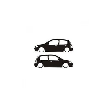 TSC Z1922 Clio Resmi Cam Araba Sticker