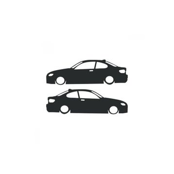 TSC Z1930 Bmw E 92 E92 Araç Etiket Yapıştırma Sticker