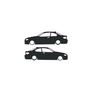 TSC Z1930 Bmw E 92 E92 Araç Etiket Yapıştırma Sticker
