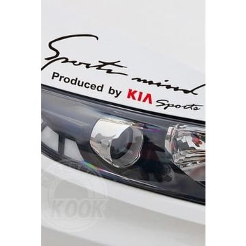 TSC Z196 Kia Mind Sport Tampon Araba Sticker