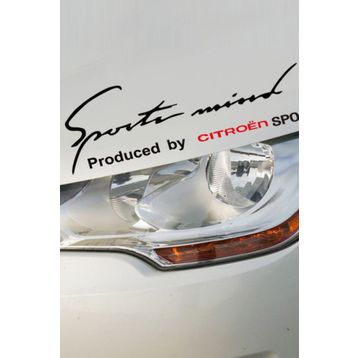 TSC Z202 Citroen Mind Sport Tampon Araba Sticker