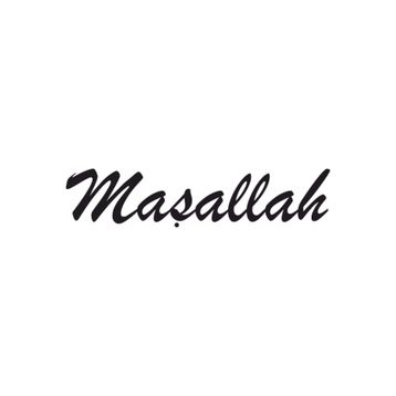 TSC Z2111 Maşallah Araba Sticker