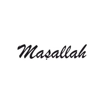 TSC Z2111 Maşallah Araba Sticker
