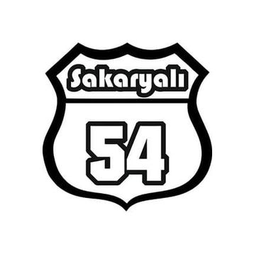 TSC Z2124 54 Sakaryalı Plaka Araba Yapıştırma Sticker