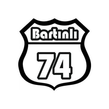 TSC Z2128 74 Numara Bartınlı Araba Yapıştırma Sticker