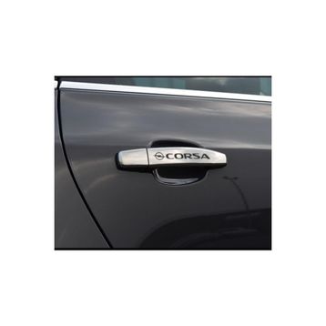 TSC Z2156 Opel Corsa Kapı Kolu 8'li Araba Sticker