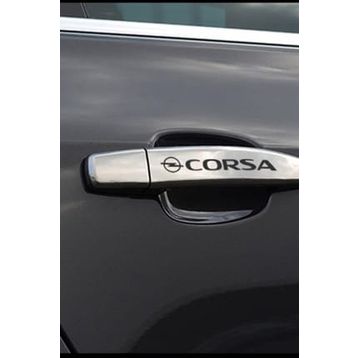 TSC Z2156 Opel Corsa Kapı Kolu 8'li Araba Sticker