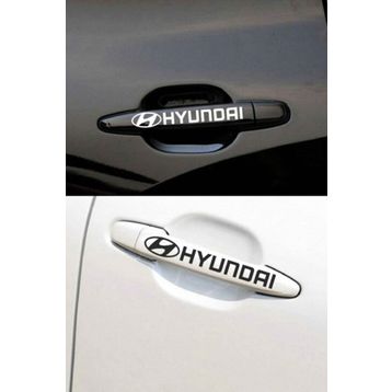 TSC Z2157 Hyundai Kapı Kolu 8 Adet Yapıştırma Sticker