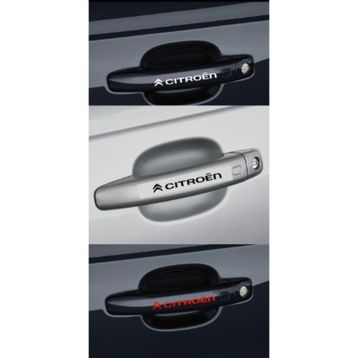 TSC Z2158 Citroen Kapı Kolu 8'li Araba Sticker