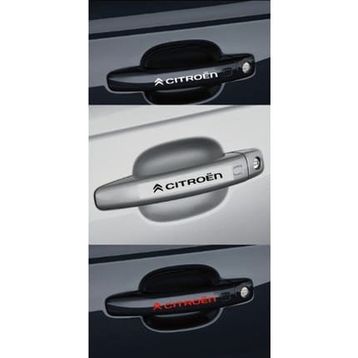 TSC Z2158 Citroen Kapı Kolu 8'li Araba Sticker