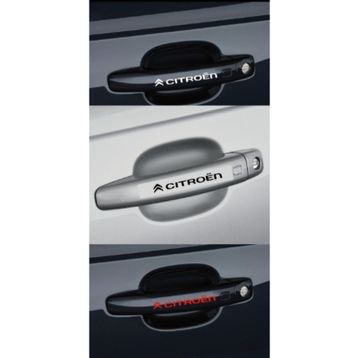 TSC Z2158 Citroen Kapı Kolu 8'li Araba Sticker