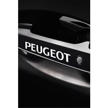 TSC Z216 Peugeot Kapı Kolu 8'li Araba Sticker
