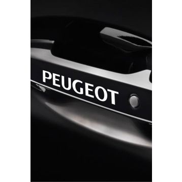 TSC Z216 Peugeot Kapı Kolu 8'li Araba Sticker
