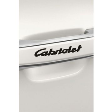 TSC Z217 Peugeot Cabriolet Kapı Kolu 8'li Araba Sticker