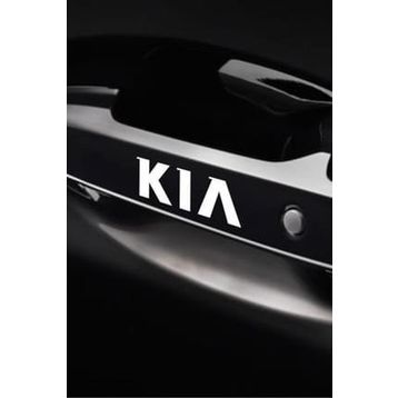 TSC Z222 Kia Araba Kapı Kolu Araç 8ad Yapıştırma Sticker