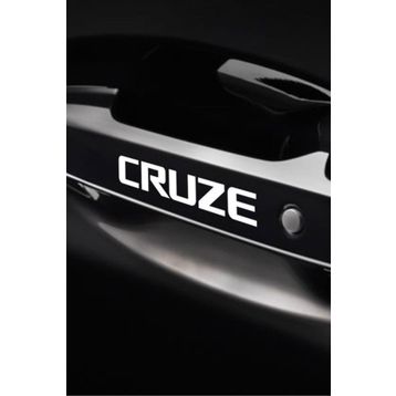 TSC Z233 Cruze Kapı Kolu 8'li Araba Sticker