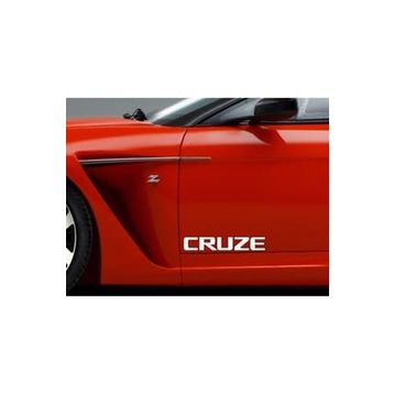 TSC Z340 Chevrolet Cruze Araba 2 Adet Yapıştırma Sticker