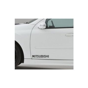 TSC Z348 Mitsubishi 2'li Araba Sticker