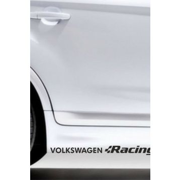 TSC Z358 Volkwagen Racing Vw Passat Golf 2'li Araba Sticker