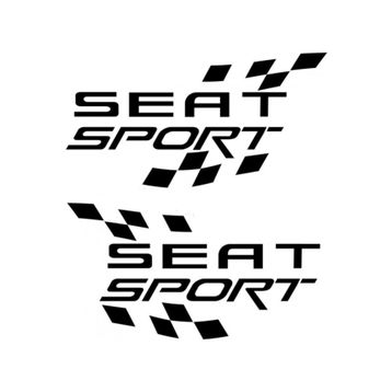 TSC Z359 Seat Sport 2'li Araba Sticker