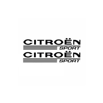 TSC Z363 Citroen Sport Yan Ayna 2'li Araba Sticker