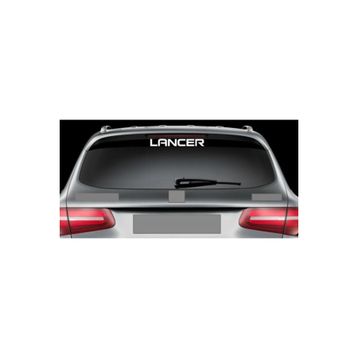 TSC Z383 Mitsubishi Lancer Arka Cam Araba Sticker