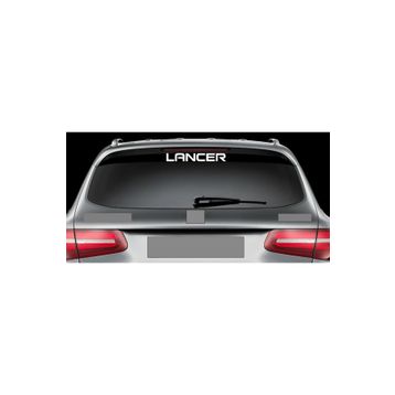 TSC Z383 Mitsubishi Lancer Arka Cam Araba Sticker