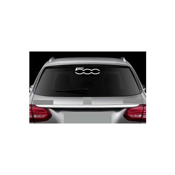 TSC Z399 Fiat 500 Araba Arka Cam Yapıştırma Sticker