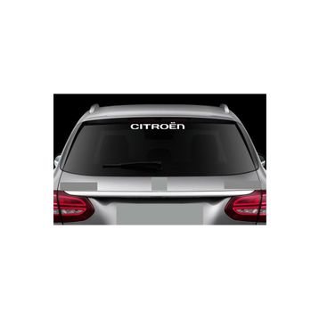 TSC Z400 Citroen Cruze Arka Cam Araba Sticker